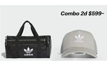 Adidas Combo 2d: Duffel Bag Large x Trefoil Trucker men cap